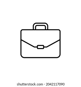 briefcase vector icon, Briefcase sign and symbol Design