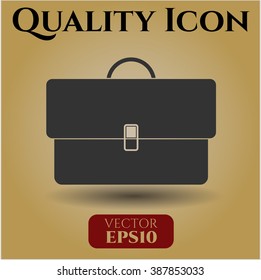 Icono o símbolo del vector de maleta