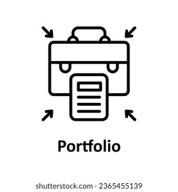 Briefcase vector icon which can easily modify or edit

