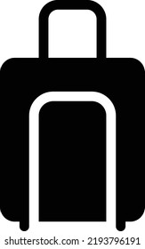 briefcase  Vector illustration on a transparent background. Premium quality symmbols. Glyphs vector icons for concept and graphic design.