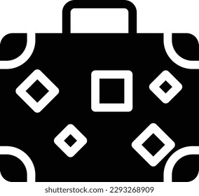 Aktentasche Vektorgrafik auf transparentem Hintergrund.Symbole in Premium-Qualität.Glyphen Vektorsymbol für Konzept und Grafikdesign.
