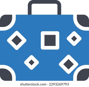 briefcase Vector illustration on a transparent background.Premium quality symbols.Glyphs vector icon for concept and graphic design.