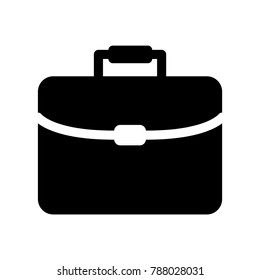 briefcase vector line icon, logo , symbol , mobile app , sign, illustration on background