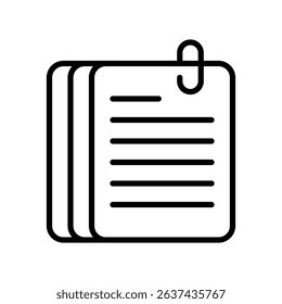 Briefcase Vector for Remote Office Workers. Digital document icon, remote business illustration, flexible workspace concept.