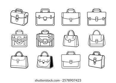 Briefcases, Handbags, Portfolio Cases Diverse Bag Collection