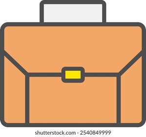 BriefcaseVector Icon Outline Filled Style