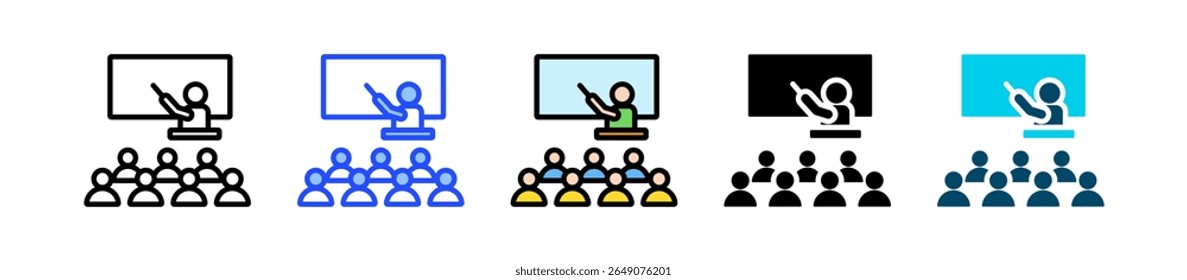 Briefing Icon Collection With Multiple Styles