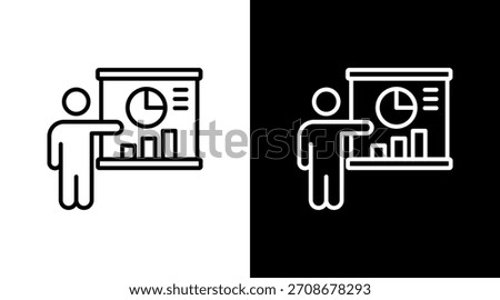 Briefing White Icon Set Design