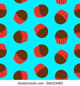 Brigadeiro - Brazilian Candy Pattern
Flat vector pattern