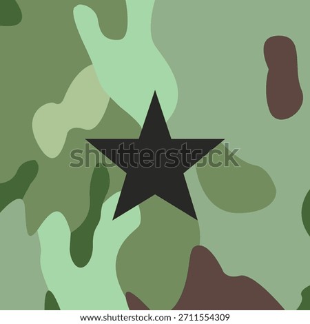 Brigadier General emblem icon on army uniform, insignia, vector.