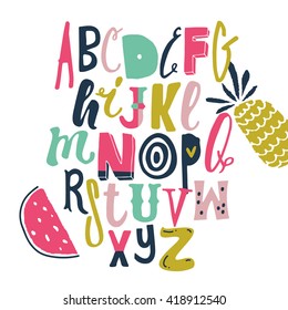 Bright ABC for kids.