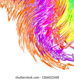 Bright abstract artistic background. Multicolor spots vector illustration.