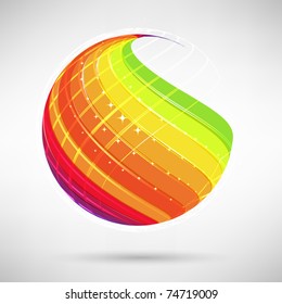 Bright abstract background