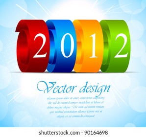 Bright abstract background