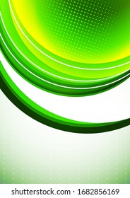 Fondo abstracto brillante con arcos y medios círculos transparentes, medio tono. Plantilla moderna para su diseño. Ilustración del vector