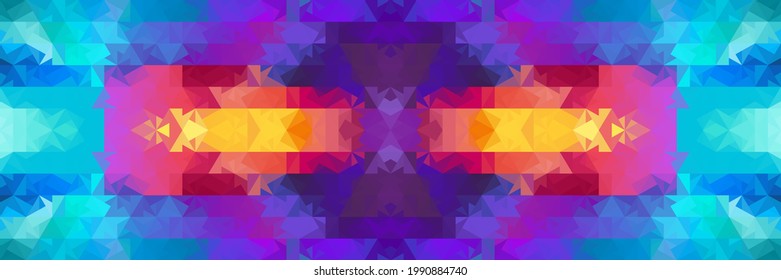 Un fondo abstracto brillante para llamar la atención. Folletos de diseño, sitios web, invitaciones a fiestas y cumpleaños. Movimiento energético de formas geométricas. Ilustración vectorial.