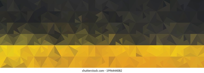 A bright abstract background to attract attention. Design flyers, websites, invitations to parties and birthdays. Energetic movement of geometric shapes. Vector illustration.