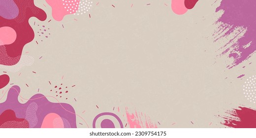 Bright abstract background. Background in autumn colors for Banner, Flyer, Cover...