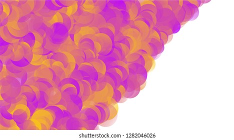 bright abstract background of circles