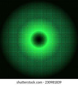 Bright abstract background with circles.