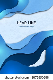 Fondo abstracto brillante, formas de onda de color. Plantilla creativa para diseño de portada, volante, banner, tarjeta de visita. Ilustración vectorial.