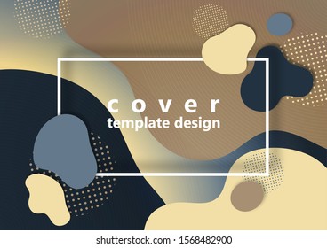 Bright abstract background, colored waves, flowing liquid form, liquid splash. Modern dynamic graphic design for business cards, invitations, gift cards, flyers, brochures. Vector illustration