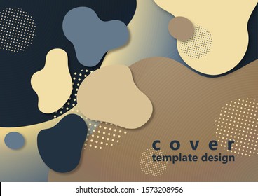 Bright abstract background, colored waves, flowing liquid form, liquid splash. Modern dynamic graphic design for business cards, invitations, gift cards, flyers, brochures. Vector illustration
