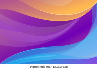 Bright abstract background. Dynamic shapes composition. Colorful liquid geometric cover template design. Fluid shapes. Eps10 vector 