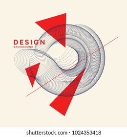 Bright abstract background with a dynamic waves, in a minimalist style. Vector illustration Bright abstract background with a dynamic waves, in a minimalist style. Vector illustration