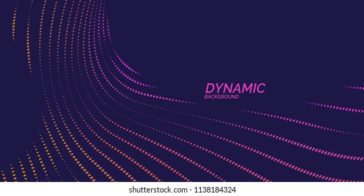 Bright abstract background with a dynamic waves of minimalist style. Vector illustration for website design Bright abstract background with a dynamic waves of minimalist style. Vector illustration for website design