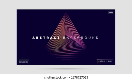 Bright abstract background with a dynamic waves of minimalist style. Abstract background design.