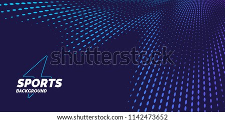 Bright abstract background with a dynamic waves of minimalist style. Vector illustration for website design