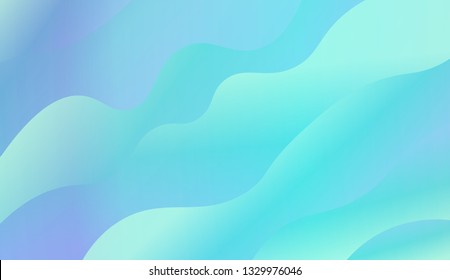 Bright abstract background with geometric shapes layers. Swirly Colorful Vibrant Shapes. Vector illustration. Futuristic wavy backdrop. Gradient