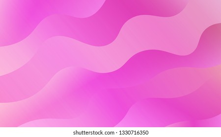 Bright abstract background with geometric shapes layers. Swirly Colorful Vibrant Shapes. Vector illustration. Futuristic wavy backdrop. Gradient