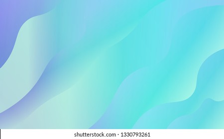 Bright abstract background with geometric shapes layers. Swirly Colorful Vibrant Shapes. Vector illustration. Futuristic wavy backdrop. Gradient