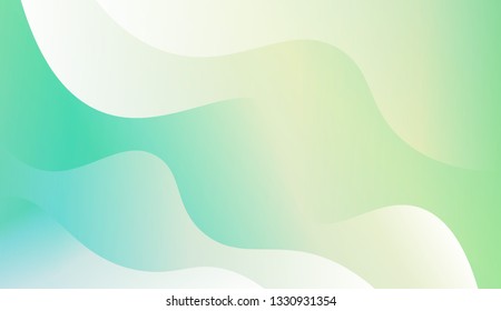 Bright abstract background with geometric shapes layers. Swirly Colorful Vibrant Shapes. Vector illustration. Futuristic wavy backdrop. Gradient.