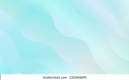 Bright abstract background with geometric shapes layers. Swirly Colorful Vibrant Shapes. Vector illustration. Futuristic wavy backdrop. Gradient