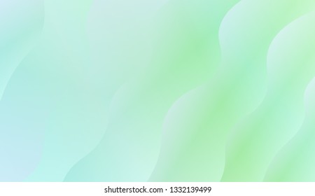 Bright abstract background with geometric shapes layers. Swirly Colorful Vibrant Shapes. Vector illustration. Futuristic wavy backdrop. Gradient