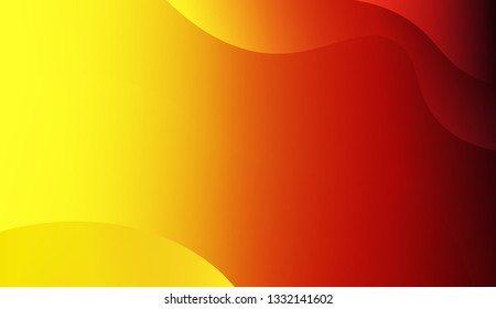Bright abstract background with geometric shapes layers. Swirly Colorful Vibrant Shapes. Vector illustration. Futuristic wavy backdrop. Gradient.