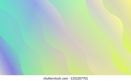 Bright abstract background with geometric shapes layers. Swirly Colorful Vibrant Shapes. Vector illustration. Futuristic wavy backdrop. Gradient