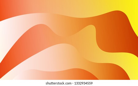 Bright abstract background with geometric shapes layers. Swirly Colorful Vibrant Shapes. Vector illustration. Futuristic wavy backdrop. Gradient.