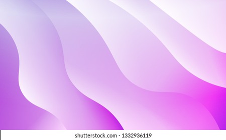 Bright abstract background with geometric shapes layers. Swirly Colorful Vibrant Shapes. Vector illustration. Futuristic wavy backdrop. Gradient.