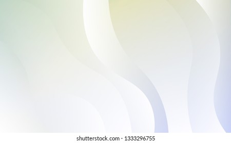Bright abstract background with geometric shapes layers. Swirly Colorful Vibrant Shapes. Vector illustration. Futuristic wavy backdrop. Gradient.