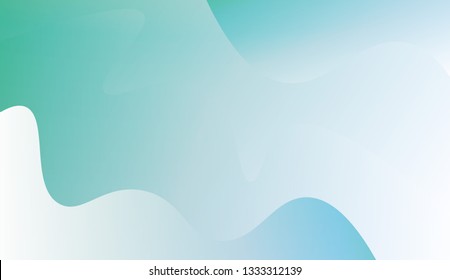 Bright abstract background with geometric shapes layers. Swirly Colorful Vibrant Shapes. Vector illustration. Futuristic wavy backdrop. Gradient.