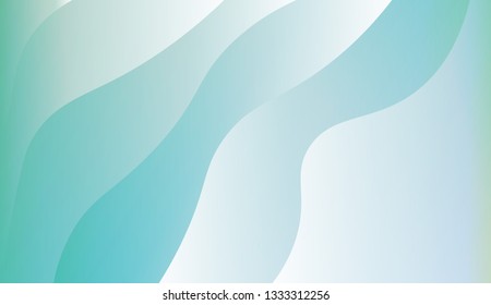 Bright abstract background with geometric shapes layers. Swirly Colorful Vibrant Shapes. Vector illustration. Futuristic wavy backdrop. Gradient.