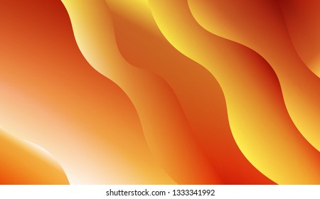 Bright abstract background with geometric shapes layers. Swirly Colorful Vibrant Shapes. Vector illustration. Futuristic wavy backdrop. Gradient.