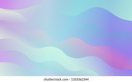 Bright abstract background with geometric shapes layers. Swirly Colorful Vibrant Shapes. Vector illustration. Futuristic wavy backdrop. Gradient