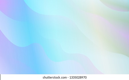 Bright abstract background with geometric shapes layers. Swirly Colorful Vibrant Shapes. Vector illustration. Futuristic wavy backdrop. Gradient