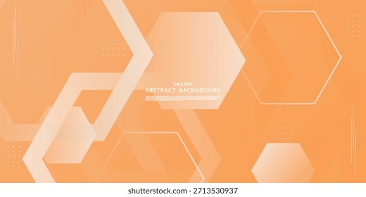 Fondo abstracto brillante con Formas geométricas, diseño de Elementos de patrón hexagonal. Vector eps10.