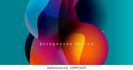 Brillante fondo abstracto brillante círculo brillante y composición de esfera. Vector geométrico minimalista Ilustración Para Papel De Fondo, Cartel, Fondo, Tarjeta